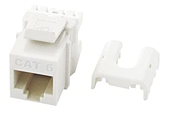 【中古】【39shop】【輸入品・未使用】Legrand★- On-Q WP3476 コントラクター クイックコネクト Cat6 RJ45 T568-A/B キーストーンコネクター 10 Pack WP3476WH10 1(新古品)|アトリエ絵利奈
