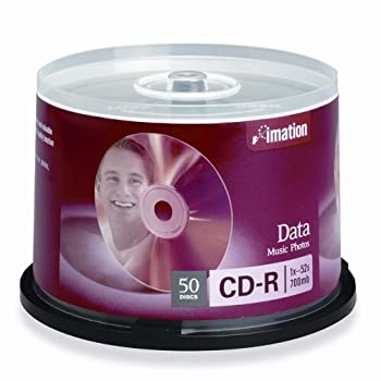 【中古】【インポート品・未当て嵌める】Imation 66000083262?52?x CD - R 700?MB 80分50容器に並べるスピンドル
