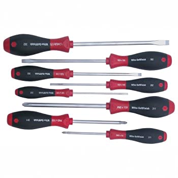 【中古】【39shop】【輸入品・未使用】Wiha★30298 8-Piece Slotted and Phillips Screwdriver Set with Soft Finish Handles by Wiha(新古品)|アトリエ絵利奈