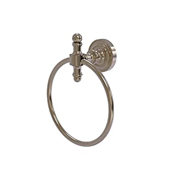 【中古】【インポート品・未当て嵌める】Allied Brass RD-16-PEW 6-Inch Towel Ring Antique Pewter by Allied Brass