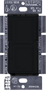【中古】【輸入品・未使用】Lutron Maestro 300ワット　単極デジタル減光　2.5?Amp On / Offスイッチ 1 Pack MA-L3S25-MN 1