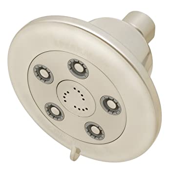 【中古】【39shop】【輸入品・未使用】(Brushed★Nickel""2.5 GPM) - Speakman S-3011-BN Alexandria Anystream High Pressure Adjustable Shower Head Brushed Nickel(新古品)|アトリエ絵利奈