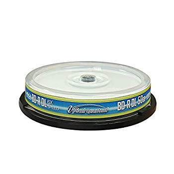 【中古】【39shop】【輸入品・未使用】Optical★Quantum OQBDRDL06LT-10 6X 50 GB BD-R DL Blu-Ray Double Layer Recordable Logo Top 10-Disc Spindle（新古品）｜アトリエ絵利奈