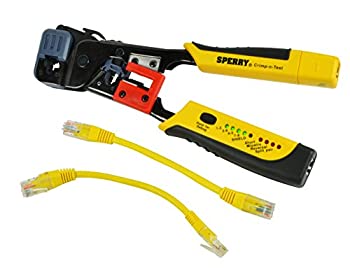 【中古】【インポート品・未当て嵌める】Sperry Instruments gmc-3000?Modular Crimper \u0026有線テレビテスター インテリア・寝具・収納-その他