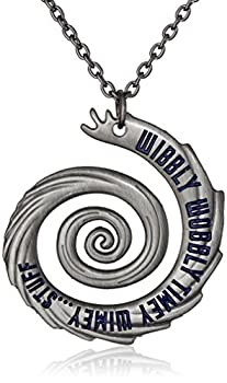 【中古】【39shop】【輸入品・未使用】Doctor★Who 60cm Wibbly Wobbly Timey Wimey Pendant Necklace (Silver-Tone)(新古品)|アトリエ絵利奈