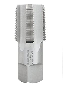【中古】【輸入品・未使用】Accusize Industrial Tools 1-1/4インチ~11-1/2 5フルートH.S.テーパパイプタップ-NPT 4インチ オール、1-3/4インチ スレッド長、アメリカ標準 N