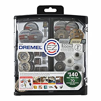 【中古】【輸入品・未使用】Dremel EZ725汎用アクセサリー収納キット、70ピース