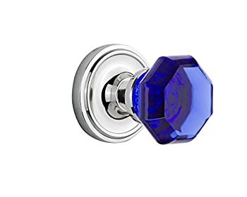 【中古】【インポート品・未当て嵌める】Nostalgic Warehouse 720198クラシックロゼットPassage Waldorfコバルトドアノブでアンティーク金管楽器 SINGLE DUMMY 722146 1