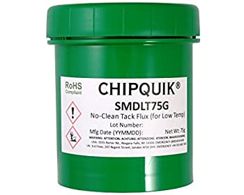 【中古】【輸入品・未使用】Chip Quik Tack Flux No Clean 低温度SMDLT 75グラムジャー