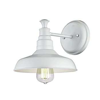 【中古】【インポート品・未当てはめる】考える住み処579649?Kimball 1-light壁ともし火、アンティーク白いこと