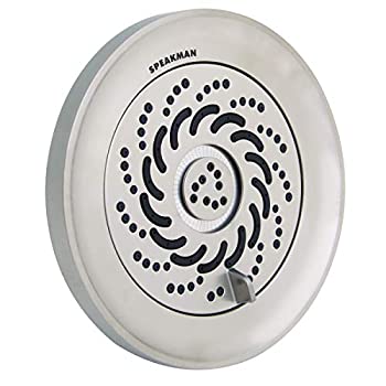 【中古】【輸入品・未使用】Speakman S-5000-BN-E175 Neo Exhilaration 高圧固定シャワーヘッド 1.75GPM つや消しニッケル
