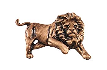 【中古】【39shop】【輸入品・未使用】クリエイティブピューターDesigns、ピューターライオン手作りラペルピンブローチ、m102（新古品）｜アトリエ絵利奈