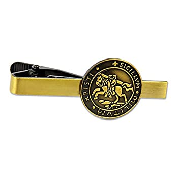 【中古】【輸入品・未使用】Masonic Exchange Knights Templar Seal Crusaders Solomons Templeタイバークリップ