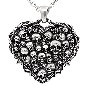【中古】【39shop】【輸入品・未使用】Controse★silver-tonedステンレススチールCaptivated Soulsハートネックレス(新古品)|アトリエ絵利奈