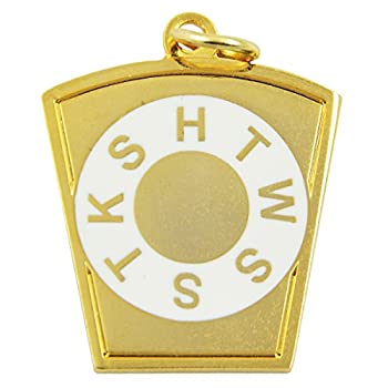 【中古】【39shop】【輸入品・未使用】キーストーン★フリーメーソンペンダント - [ゴールド][高さ1 1/4インチ]（新古品）｜アトリエ絵利奈