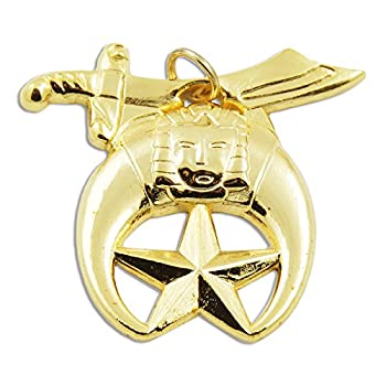 【中古】【輸入品・未使用】The Masonic Exchange Shrinerゴールドペンダント???1?3?/ 8?\