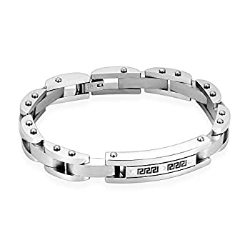 【中古】【39shop】【輸入品・未使用】EternityMemory★メンズオートバイチェーンブレスレット ステンレススチール メモリアルアッシュ 形見 骨壺ブレスレット ねじ付き(新古品)|アトリエ絵利奈