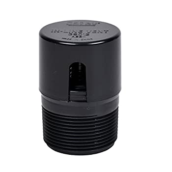 【中古】【輸入品・未使用】Oatey 39012 Black ABS Automatic Plumbing Air Admittance In Line Vent by Oatey
