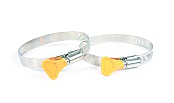 【中古】【輸入品・未使用】Twist-It Clamp RV Sewer Hose Connector-2PK RV SEWER HOSE CLAMPS