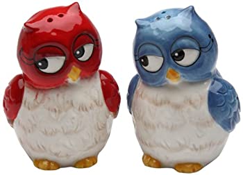 【中古】【39shop】【輸入品・未使用】Cosmos★Gifts 10907 Owl Couple Salt and Pepper Set 3-Inch by Cosmos Gifts（新古品）｜アトリエ絵利奈