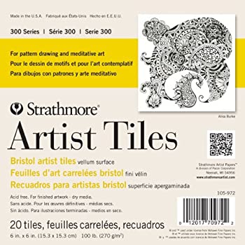 【中古】【輸入品・未使用】Strathmore Bristol Artist Tiles 6\