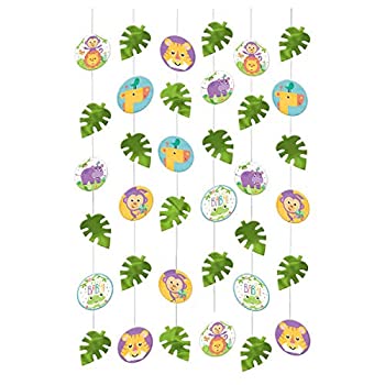 【中古】【輸入品・未使用】Amscan 670828 Fisher Price ハローベビーストリングデコレーション 7インチ マルチカラー