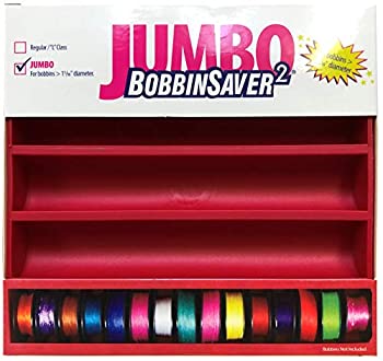 【中古】【輸入品・未使用】Grabbit Jumbo Bobbinsaver 2-Red Holds Up To 70+ Bobbins