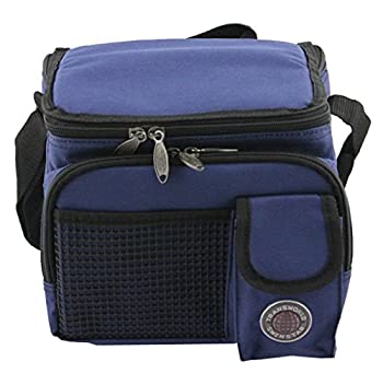 【中古】【39shop】【輸入品・未使用】Transworld★Durable Deluxe Insulated Lunch Cooler Bag (Many Colors and Size Available) (9 x 7 x 8 Navy) by Transworld(新古品)|アトリエ絵利奈