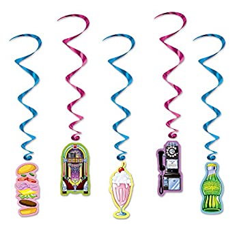 【中古】【輸入品・未使用】Beistle Soda Shop Whirls、34?by 3-feet、マルチカラー 9,225円