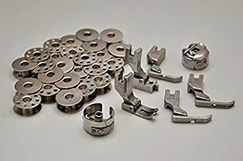 【中古】【39shop】【輸入品・未使用】Bobbins★Presser Feet and Bobbin Cases for Juki Singer Consew(新古品)|アトリエ絵利奈