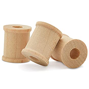 【中古】【輸入品・未使用】Woodpeckers ミニ未塗装木製スプール 1/2インチ x 1/2インチ spl-12-12-100