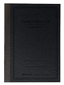 【中古】【インポート品・未当て嵌める】Itoya Profolio Oasis Notebook Charcoal Black Small A6 4.1 x 5.8 inches OA-SM-CH