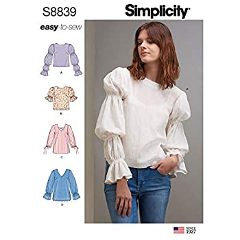 【中古】【39shop】【輸入品・未使用】Simplicity★US8839H5 Pattern S8839 Misses' Pullover Tunic or Tops H5 (6-8-10-12-14)(新古品)|アトリエ絵利奈
