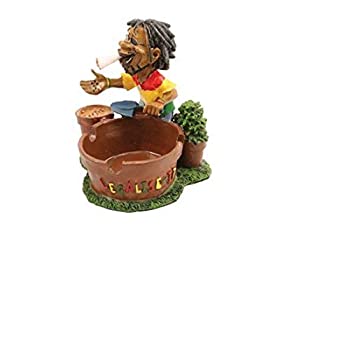 【中古】【輸入品・未使用】Fess Products クール ジャマイカ人 タバコ灰皿 #2