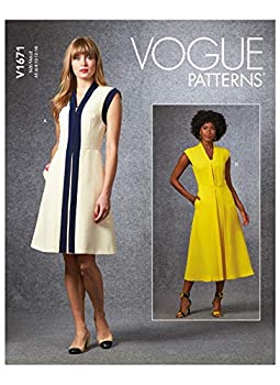 【中古】【インポート品・未当て嵌める】Vogue Pattern V1671-A5 6-8-10-12、各種