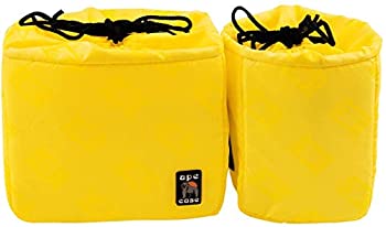 【中古】【インポート品・未当て嵌める】Ape Case ACQB41 二人組正六面体 黄色 保護すること 軟らかい パッド入り口・入口 写真機さし入れる 納める御徒面子 取りはらい能力のあるで合わせる能力のあるなパッド入り口・入口さし入れる