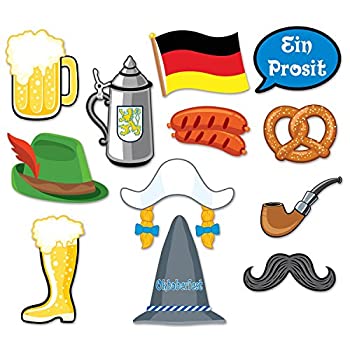 【中古】【39shop】【輸入品・未使用】Beistle★Company 59872 Oktoberfest Photo Fun Signs(新古品)|アトリエ絵利奈