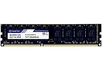 【中古】【輸入品・未使用】Timetec Hynix IC 4GB DDR3 1333MHz PC3-10600 Non-ECC バッファなし 1.5V CL9 デュアルランク Dell Optiplex 780 DT/MT/SFF メモリ RAM アップ