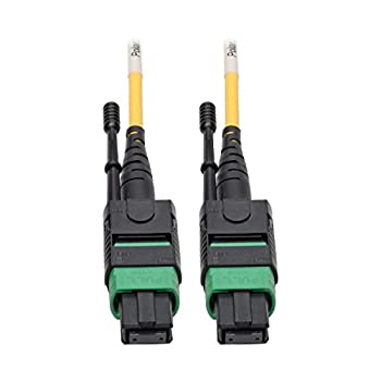 【中古】【39shop】【輸入品・未使用】Tripp★Lite MTP/MPO (APC) Singlemode Patch Cable (F/F) 12 Fiber 40/100 GbE QSFP+ 40GBASE-PLR4 Plenum Push/Pull Tab Yellow 5 m (16 ft.) -(新古品)|アトリエ絵利奈