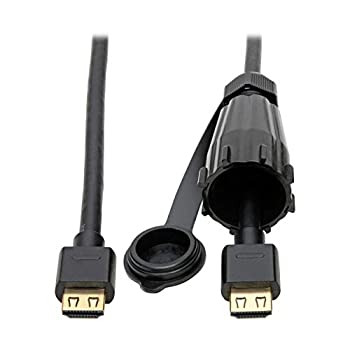 【中古】【輸入品・未使用】Tripp Lite ハイスピードHDMIケーブル 保護されたIP67コネクター付き (M/工業用HDMI、イーサネット、4K、3フィート(P569-003-IND)