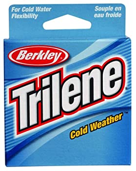 【中古】【輸入品・未使用】(110-Yard/4-Pound Electric Blue) - Berkley Trilene Cold Weather Ice Fishing Line