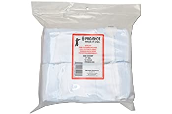 【中古】【インポート品・未当て嵌める】Pro Shot 7-粍-.38 キャリバー/6-粍 ベンチレスト 1 3/4in 2乗in 継ぎ切れ500枚 白いこと (1 3/4-500)