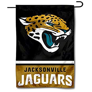【中古】【インポート品・未当て嵌める】Jacksonville Jaguars両面庭園旗