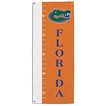 【中古】【輸入品・未使用】NCAA Florida Gators Growth Chartバナー、1サイズ、オレンジ