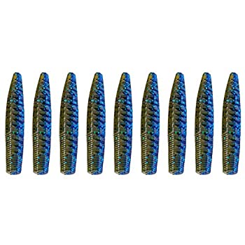 【中古】【輸入品・未使用】Strike King ネッドオーチョ 2 1/2インチ ネッドリグスティックワーム 9パック