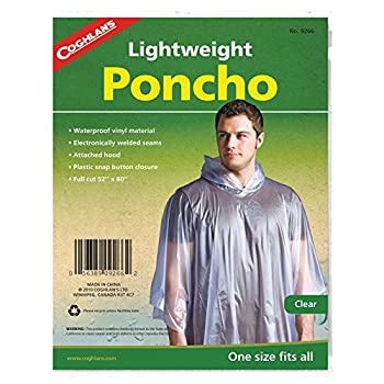 【中古】【輸入品・未使用】Coghlans compact (Couleur: transparent) poncho