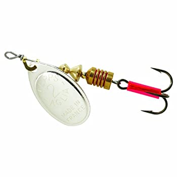 【中古】【インポート品・未当てはめる】Mepps B2S Aglia平原トレブル1/6-Ounce（しろがね色）