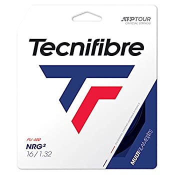 【中古】【39shop】【輸入品・未使用】(16G★Black) - Tecnifibre NRG2 SPL Tennis String Set（新古品）｜アトリエ絵利奈