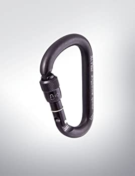 【中古】【輸入品・未使用】OmniProGear Rock Exotica 海賊 スクリューロック ブラックカラビナ C1S-B