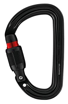 【中古】【インポート品・未当て嵌める】SM\u0027D SCREW LOCK CARABINER BLACK